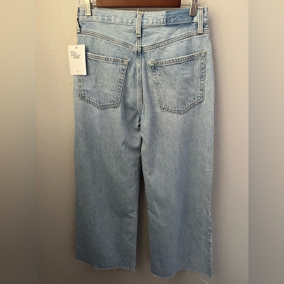 New ÉTICA Devon Wide Leg Crop Jean - Mohave River Size 26 - Picture 4 of 15